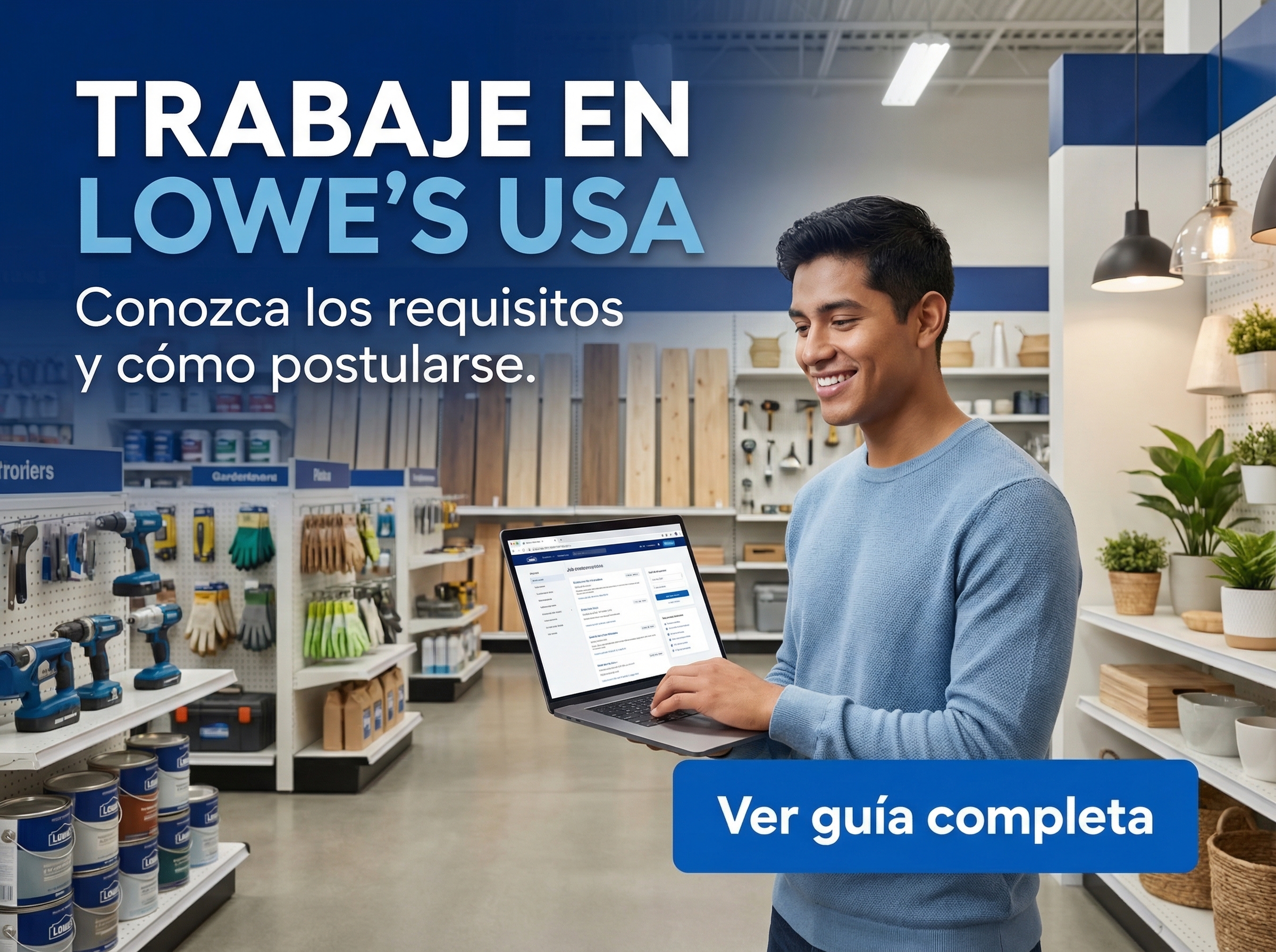Trabajar en tiendas Lowe's en Estados Unidos